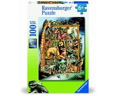 Ravensburger Dėlionė 100 vnt. - Gyvūnai