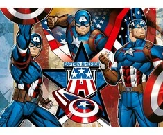 Ravensburger dėlionė 100 vnt. - Kapitonas Amerika