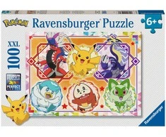 Ravensburger Dėlionė 100 vnt. - Pokemonai