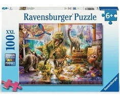 Ravensburger Dėlionė 100 vnt. - Dinozaurų pabėgimas