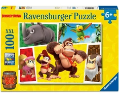 Ravensburger Dėlionė 100 vnt. - Super Mario Donkey Kong