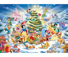 Dėlionė Ravensburger Puzzle 1000 dalių Disney Kalėdos