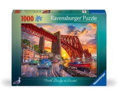 Ravensburger Dėlionė 1000 vnt. - Tiltas saulėlydžio metu