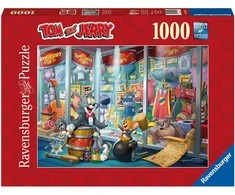 Ravensburger Dėlionė 1000 vnt. - Tomas ir Džeris