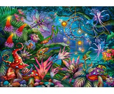 Ravensburger Dėlionė 1000 vnt. - Spalvinga naktis