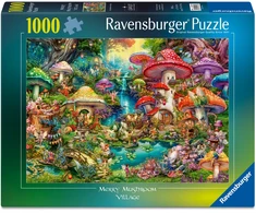 Ravensburger Dėlionė 1000 vnt. - Grybų kaimelis