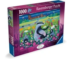 Ravensburger Dėlionė 1000 vnt. - Pievos gyventojai