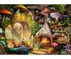 Ravensburger Dėlionė 1000 vnt. - Namukas grybukas
