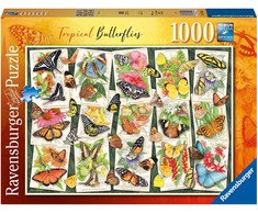 Ravensburger Dėlionė 1000 vnt. - Egzotiški drugeliai