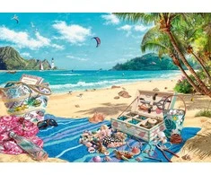 Ravensburger Dėlionė 1000 vnt. - Jūros kriauklių kolekcija