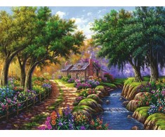 Ravensburger Dėlionė 1500vnt. - Namas prie ežero