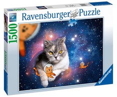 Ravensburger Dėlionė 1500 vnt. - Katė kosmose