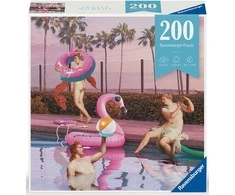 Ravensburger Dėlionė 200 vnt. - Vakarėlis prie baseino