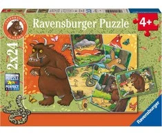 Ravensburger Dėlionė 2x24vnt. - Gruffalo