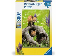 Ravensburger Dėlionė 300 vnt. - Smalsūs lapiukai