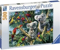 Ravensburger Dėlionė 500 vnt. - Koalos ant medžio