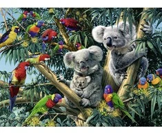 Ravensburger Dėlionė 500 vnt. - Koalos ant medžio