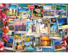 Ravensburger Dėlionė 500 vnt. - Atvirukai