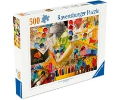 Ravensburger Dėlionė 500 vnt. - Meno studija