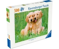 Ravensburger Dėlionė 500 vnt. - Auksaspalviai retriveriai