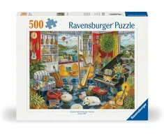 Ravensburger Dėlionė 500 vnt. - Muzikos kambarys