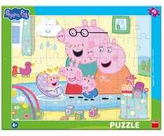 Dėlionė Dino Big Frame Puzzle: Peppa Big Siblings