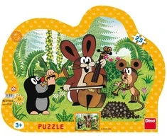 Dino Dėlionė 25 vnt. - Kurmis ir draugai