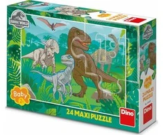 Dino Dėlionė 24 vnt. - Dinozaurų pasaulis