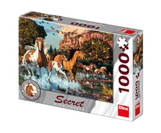 Dino Dėlionė 1000 vnt. - Arkliai