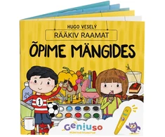 Geniuso mokomės žaisdami – interaktyvi kalbanti knyga (estų kalba)