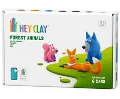 HEY CLAY Modeling Clay miško gyvūnų pasirinkimas 1