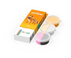 HEY CLAY Modeliuojantis molis ganomas šuo 3 vnt