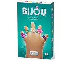 TM Toys HEY CLAY Modeliavimo molio žiedai Gėlė