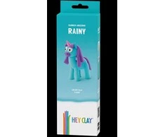HEY CLAY Modeliuojantis molis Unicorn Rainy 3 vnt