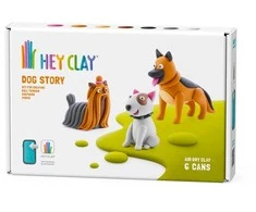 HEY CLAY Modeliuojantis molis 6 vnt: Šunų pasirinkimas 2