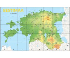 Insplay TTS Bee-Bot Estijos žemėlapis