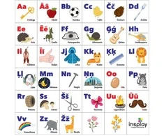 Insplay TTS Bee-Bot ABC Latvian alphabet mat