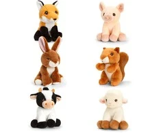 Keel Toys Pliušiniai ūkio gyvūnai, 12 cm