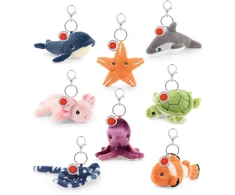 Keel Toys Keeleco Bag Charm: Sealife, 12 cm - 8 dizaino