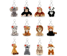 Keel Toys Keeleco Bag Charm: Wildlife, 12 cm - 12 dizaino