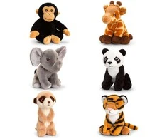 Keel Toys Pliušiniai egzotiški gyvūnai, 12 cm