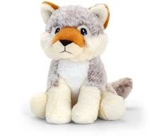 Keel Toys Pliušinis vilkas, 18 cm