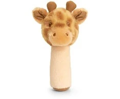 Keel Toys Pliušinis barškutis - žirafa, 14 cm