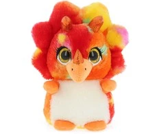 Keel Toys Pliušinis dinozauras "Triceratopsas", 14 cm