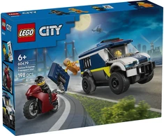 „LEGO® City“ policijos kalinių gabenimo furgonas, konstravimo žaislas, 60479