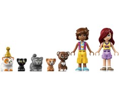 LEGO® Friends Kačių gimtadienio vakarėlis ir namelis medyje 42666