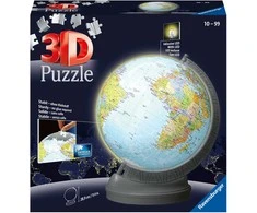 Ravensburger 3D Dėlionė 548 vnt. - Šviečiantis gaublys