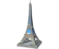 Ravensburger Puzzle 3D Eifelio bokšto dėlionė