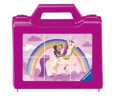 Ravensburger kubelių dėlionė „Fantazijos draugai“, 6 kubeliai