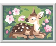 Tapymas pagal skaičius Floral Fawn 20178 Ravensburger
